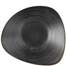 Churchill Stonecast Raw Black Lotus Bowl 23.5cm/9" 600ml/21.1oz (Pack of 12)