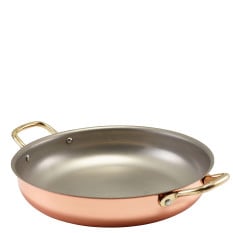 GenWare Copper Round Dish 24.5 x 5cm