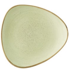 Churchill Stonecast Raw Green Lotus Plate 25.4cm/10" (Pack of 12)