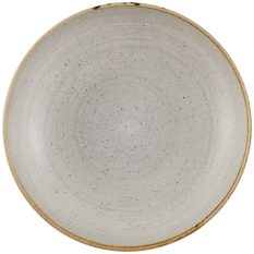 Churchill Stonecast Raw Grey Evolve Coupe Bowl 24.8cm/9.75" 1.14L/40oz (Pack of 12)