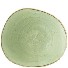 Churchill Stonecast Sage Green Opal Organic Bowl 25cm/9.8" (Pack of 12)