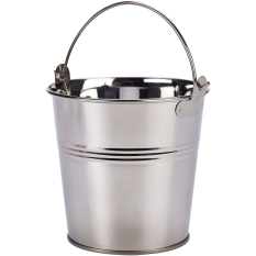 Stainless Steel Serving Bucket 12cm (Pack of 12)
