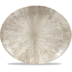 Studio Prints Stone Oval Plate 27 x 22.9cm