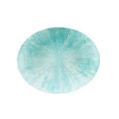 Studio Prints Stone Aquamarine Oval Coupe 31.7x25.5cm