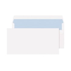 Envelopes Self Seal 80gsm White DL (Pack of 1000)