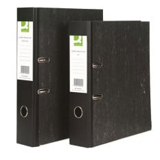 Lever Arch File A4 Black (Pack of 10)