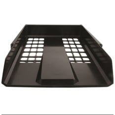 Avery Letter Tray Stackable A4 Foolscap Black
