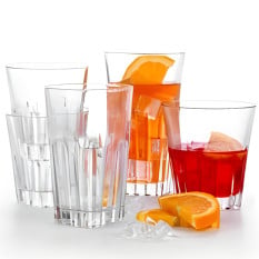 Borgonovo Stepback Highball Glasses 330ml/11.5oz (Pack of 6)