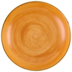 Churchill Stonecast Tangerine Coupe Bowl 24.8cm/9.75" (Pack of 12)