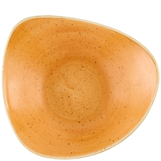 Churchill Stonecast Tangerine Triangle Bowl 23.5cm/9.25" (Pack of 12)