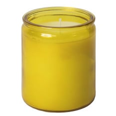 Glass Jar Candles Amber 50 Hour (Pack of 8)