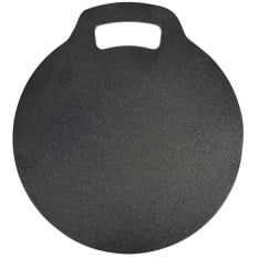 KitchenCraft Cast Iron Black Steel Baking Stone 27cm/10.5"
