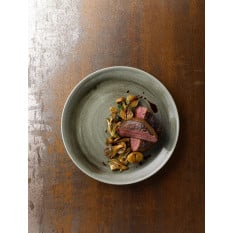 Churchill Stonecast Patina Burnished Green Coupe Plate 21.7cm/8.5" (Pack of 12)