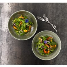 Churchill Stonecast Patina Burnished Green Coupe Plate 32.4cm/12.75" (Pack of 6)