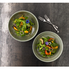Churchill Stonecast Patina Burnished Green Coupe Bowl 18.2cm/7.13" (Pack of 12)