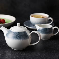 Churchill Studio Prints Raku Topaz Blue Jug 110ml/4oz (Pack of 4)