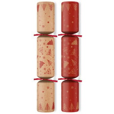 11"  Shimmer Tree Mixed Box Christmas Cracker with Quiz (Pack of 100)