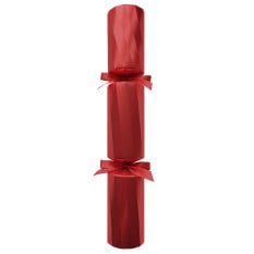 12" Twist Royale Red Christmas Cracker with Gift (Pack of 50)