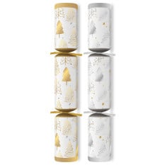 12" Festive Forest Mixed Christmas Cracker with Christmas Quiz (Pack of 50)