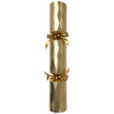 14" Diamond Gold Mixed Box Christmas Cracker with Gift (Pack of 25)