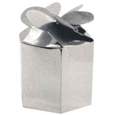 Sparkling Dust Silver Gift Boxes (Pack of 24)