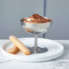 GenWare Vintage Steel Stemmed Sundae Cup 10cm (Pack of 12)