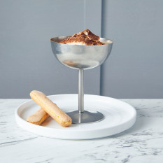 GenWare Vintage Steel Stemmed Sundae Cup 13cm (Pack of 12)