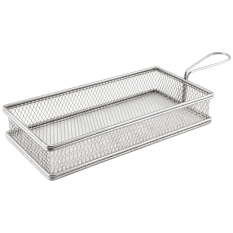 Large Rectangular Serving Basket 26x13x4.5cm (Pack of 6)