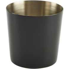 Stainless Steel Serving Cup 8.5cm/3.5" Black (Pack of 12)