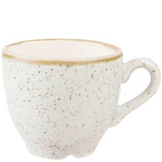 Churchill Stonecast Barley White Espresso Cup 100ml/3.52oz (Pack of 12)