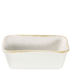Stonecast Barley White Rectangular Dish 16x12x5cm 60cl