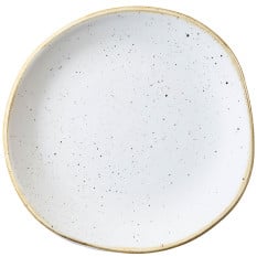 Stonecast Barley White Organic Round Plate 18.6cm