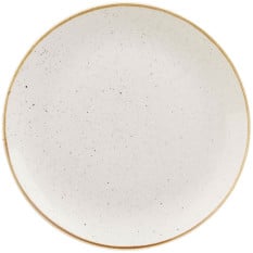 Stonecast Barley White Deep Coupe Plate 28.1cm