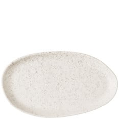 Churchill Stonecast Barley White Organic Platter 26 x 15cm/10.25 x 5.8" (Pack of 6)