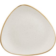 Churchill Stonecast Barley White Lotus Plate 22.9cm/9" (Pack of 12)