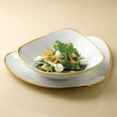 Churchill Stonecast Barley White Lotus Bowl 18.5cm/7.25" 370ml/13.02oz (Pack of 12)