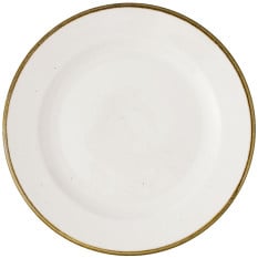 Churchill Stonecast Barley White Profile Plate 23.4cm/9.2" (Pack of 12)