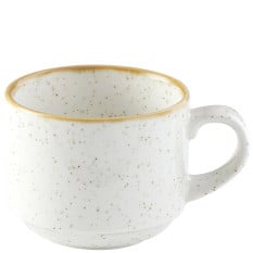 Churchill Stonecast Barley White Stacking Cup 227ml/8oz (Pack of 12)