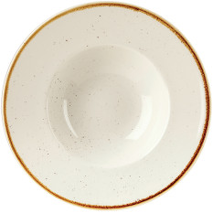 Churchill Stonecast Barley White Wide Rim Bowl 24cm/9.44" 284ml/10oz (Pack of 12)