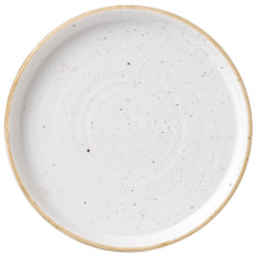 Churchill Stonecast Barley White Walled Plate 6.3 Ich (Pack of 6)