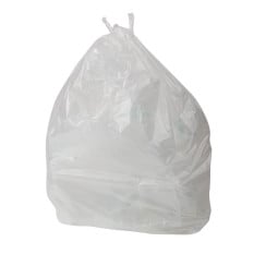 Swing Bin Liners Bin Bags 50 Litre White (Box of 1000)
