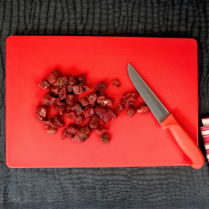 Red Chopping Board 14 x 10 x 0.5"