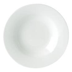 Porcelite Connoisseur Soup Bowl Rimmed 23cm 12oz x6