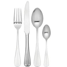 Utopia Rattail 48 Piece Cutlery Set