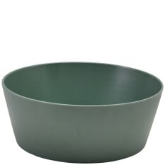 GenWare Melamine Green Tableau Conical Buffet Bowl 26.5x10cm