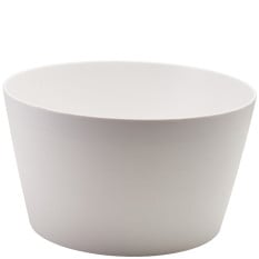 GenWare Melamine White Tableau Conical Buffet Bowl 26.5x15cm/6"