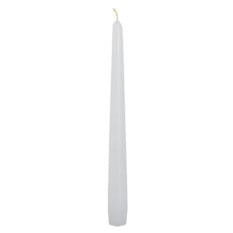 Tapered Candles 10 Inch White (Pack of 100)