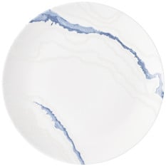 Churchill Inked Tide Accents Blue Coupe Plate 26cm/10.25" (Pack of 12)