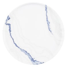 Churchill Inked Tide Accents Blue Walled Plate 26cm/10.2" (Pack of 6)