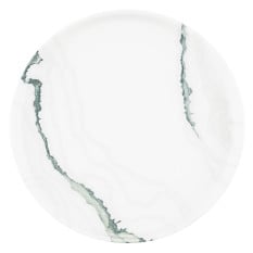 Churchill Inked Tide Accents Green Walled Plate 21cm/8.3" (Pack of 6)